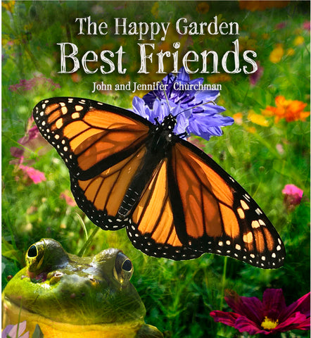 The Happy Garden ~ Best Friends Author Signed & Bonus Matching Card :)