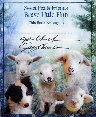 Brave Little Finn Bookplate #1 Signed & Personalized