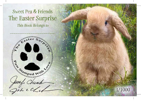 The Easter Surprise Bookplate  Signed & Personalized