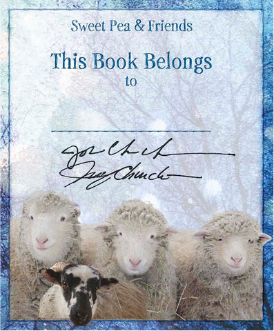 New! Sweet Pea & Friends Bookplate Collection Author Signed & Personalized